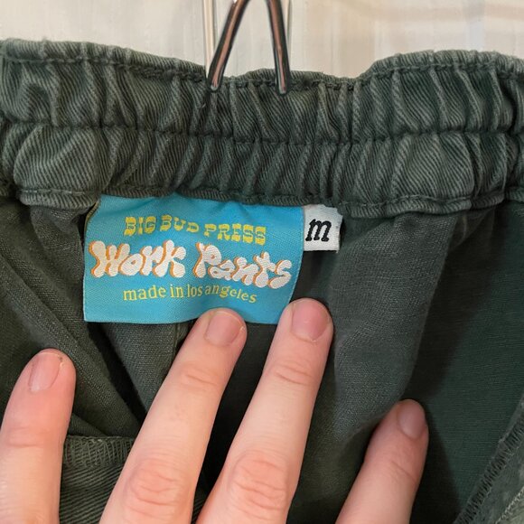 Big Bud Press - Work Pants - Dark Emerald Green - Size M - Picture 5 of 5
